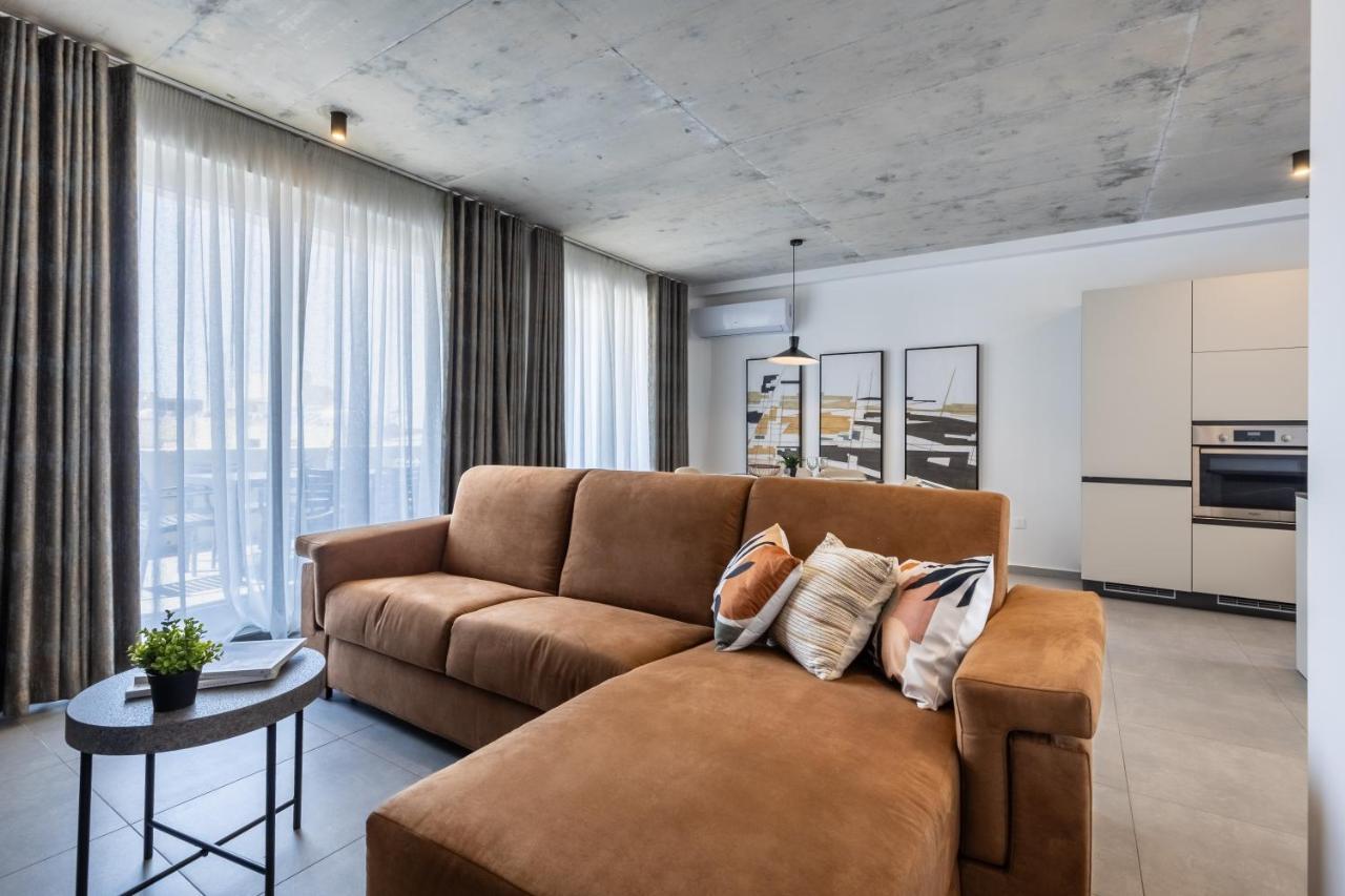 דירות Seaside Luxury In Pembroke St Julians מראה חיצוני תמונה