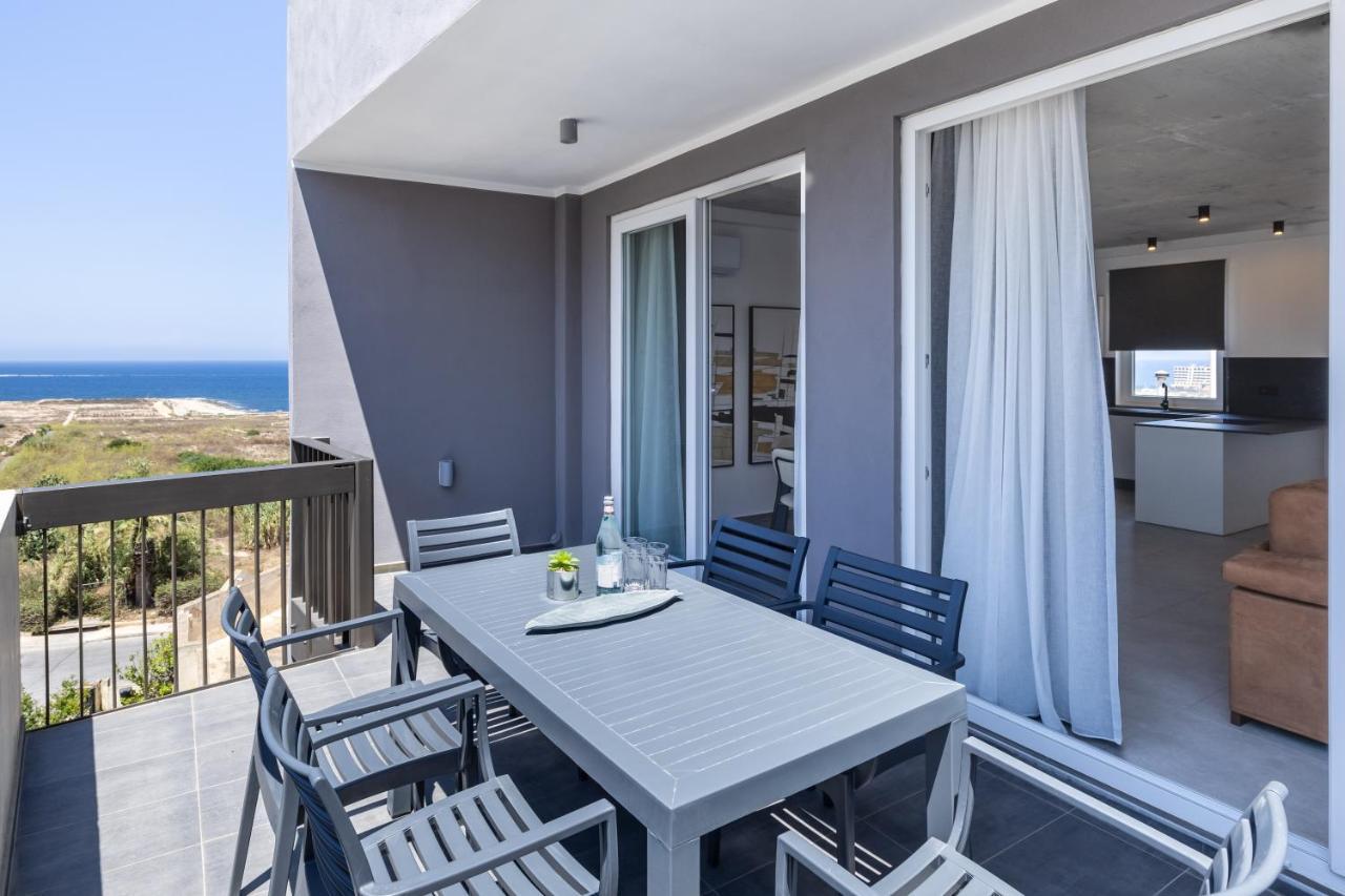 דירות Seaside Luxury In Pembroke St Julians מראה חיצוני תמונה