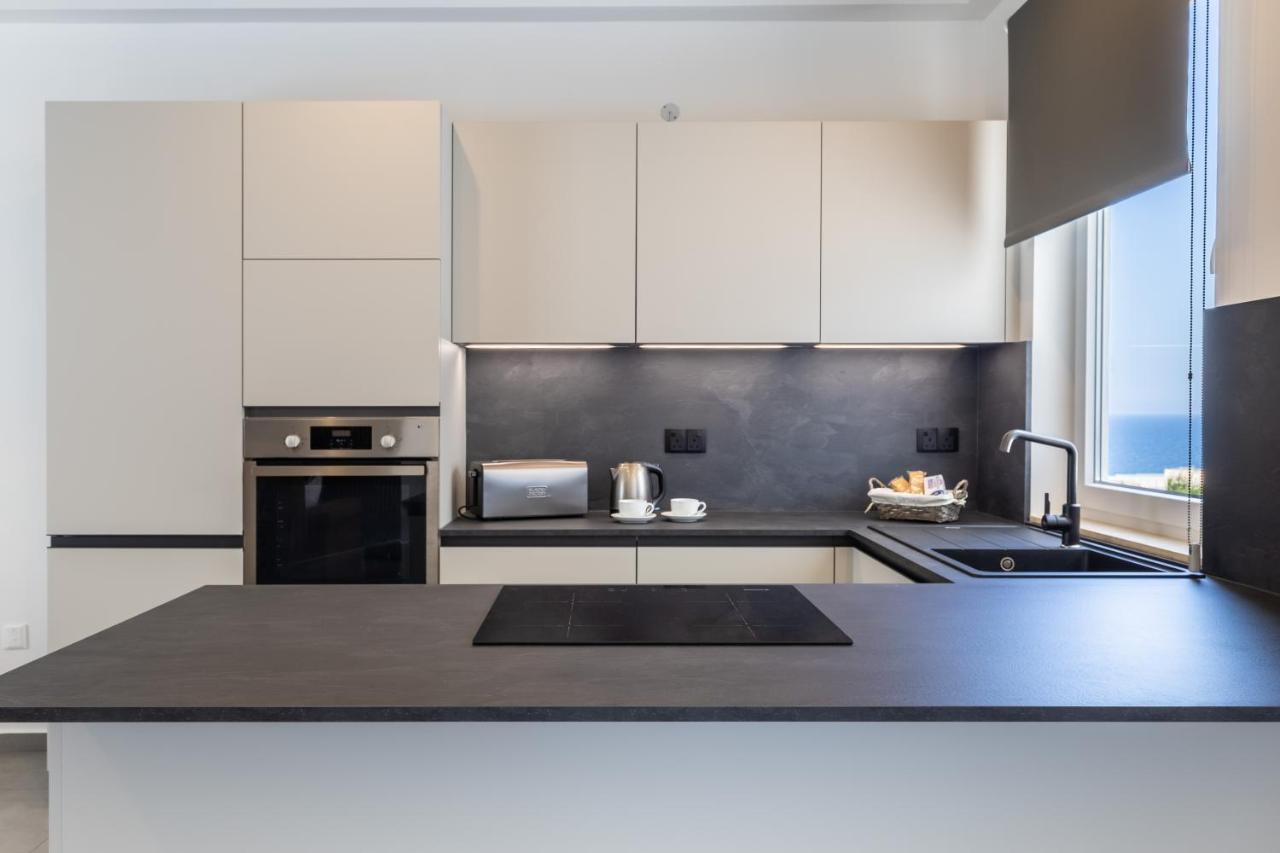 דירות Seaside Luxury In Pembroke St Julians מראה חיצוני תמונה